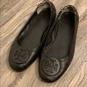 8.5 Tory Burch black ballet flats.